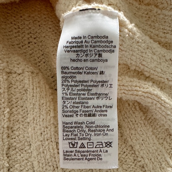 J.Crew Cream Women's Sweater - Picture 3 of 3